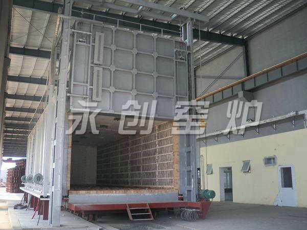 130m3臺(tái)車(chē)式電熱梭式窯